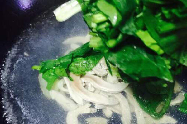 猪腰菠菜汤的做法图解9