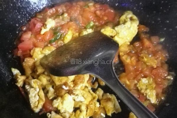 鸡蛋西红柿菠菜汤面的做法图解10