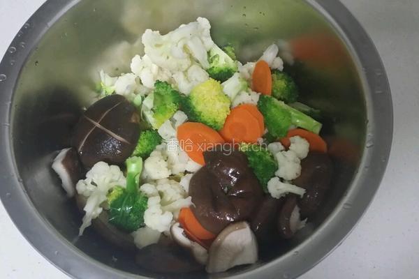 香菇二花的做法图解1