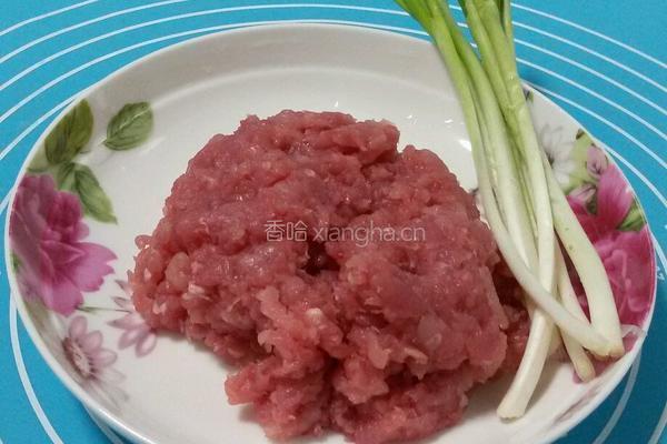 紫薯糯米肉丸的做法图解2