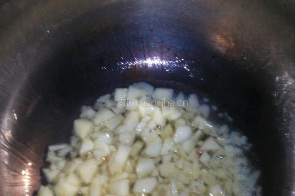苹果炒饭的做法图解5