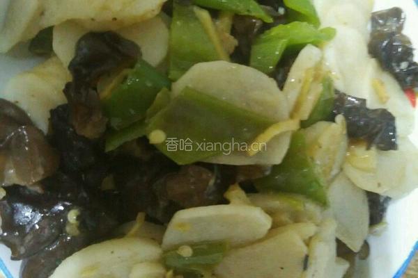 山药炒木耳的做法图解10