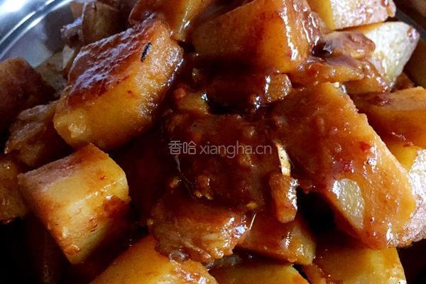 土豆烧肉的做法图解6
