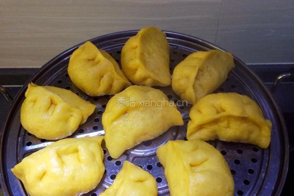 南瓜香菇肉包的做法图解14