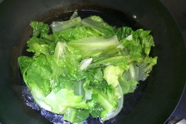 蚝油生菜的做法图解5