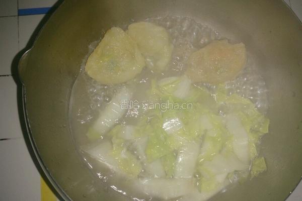 薯米云吞牛肝菌红薯面(虾仁)的做法图解14