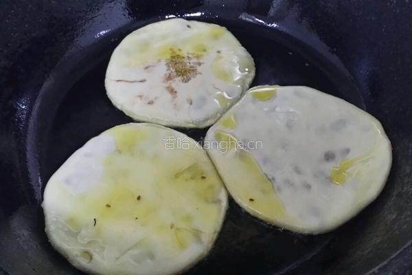 烙红豆饼的做法图解8