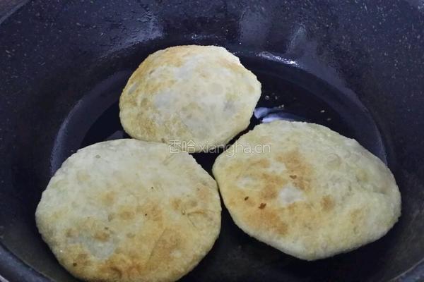烙红豆饼的做法图解9