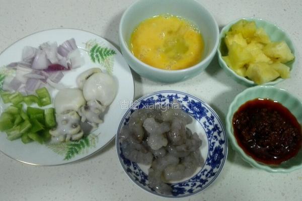 泰皇炒饭的做法图解1