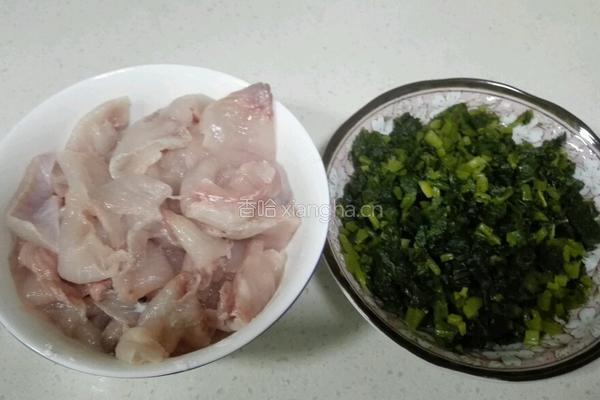 黑鱼面的做法图解1