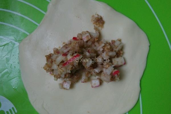 红萝卜芝麻盐馅饼的做法图解6