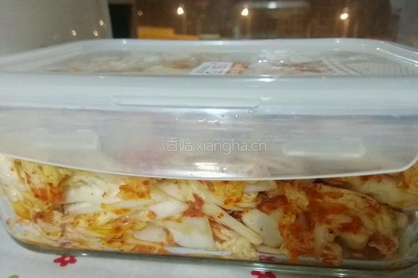 自制辣白菜的做法图解6