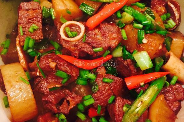 萝卜烧羊肉的做法图解15