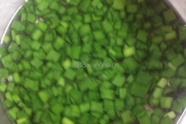 韭香豆腐的做法图解5