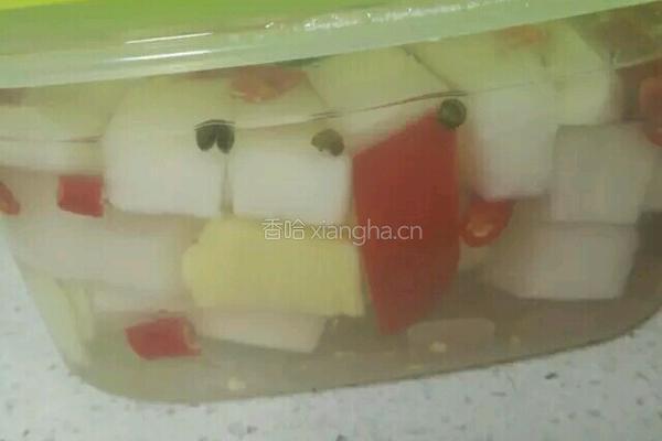 白米醋泡萝卜的做法图解3