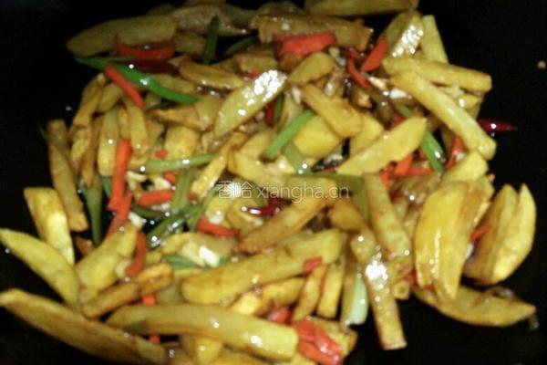 香煎土豆条的做法图解5