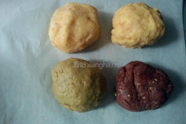 玛格丽特芝麻饼的做法图解1