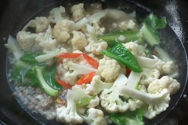 肉沫花椰菜的做法图解8