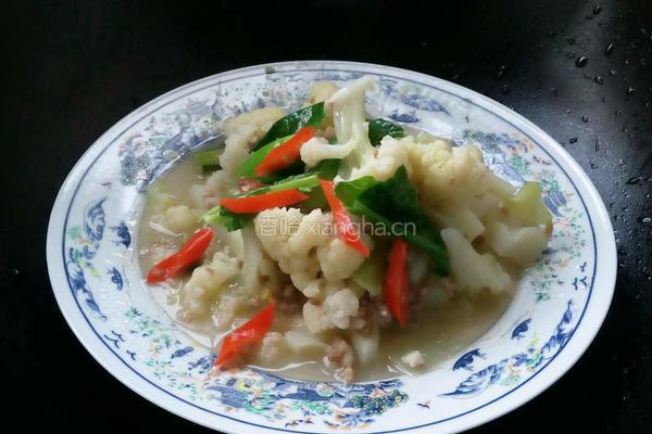 肉沫花椰菜的做法图解9