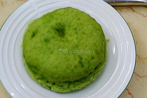 青汁小蛋糕的做法图解8