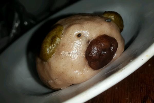 小猪豆沙包的做法图解21