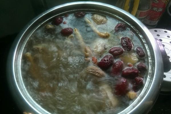 清补凉煲老鸡的做法图解5