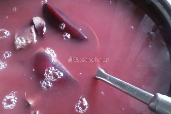 猪红汤的做法图解2