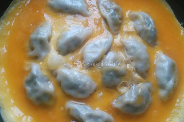 蛋液煎饺的做法图解6