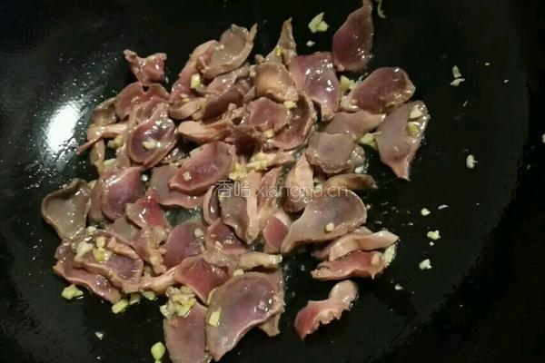 爆炒鸭胗的做法图解5