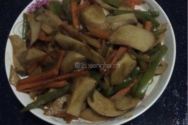 爆炒杏鲍菇的做法图解6