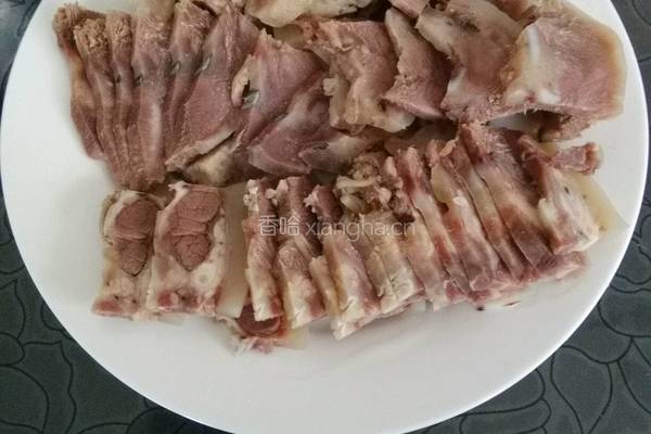 尖椒牛头肉的做法图解2