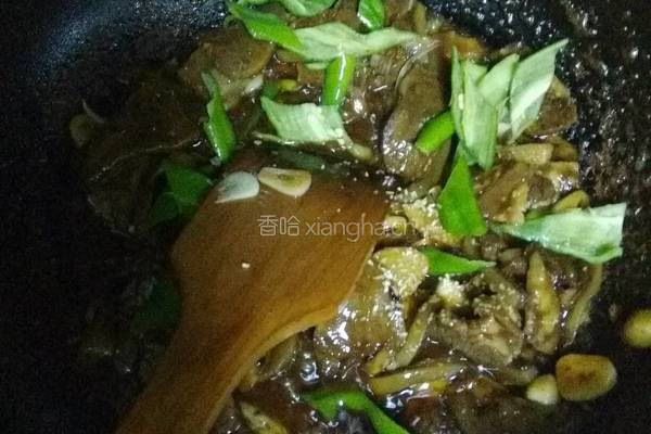 尖椒牛头肉的做法图解8