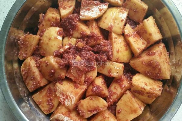 腐乳粉蒸肉的做法图解6