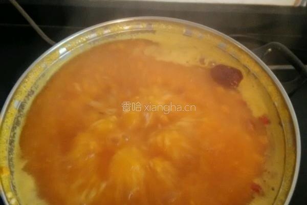 南瓜粥的做法图解3