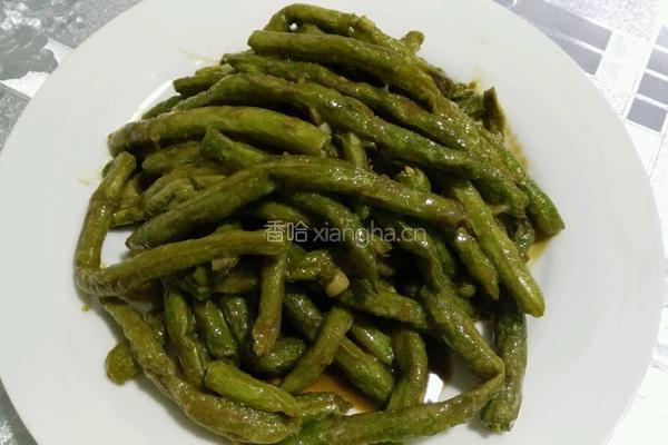 麻酱烧豆角