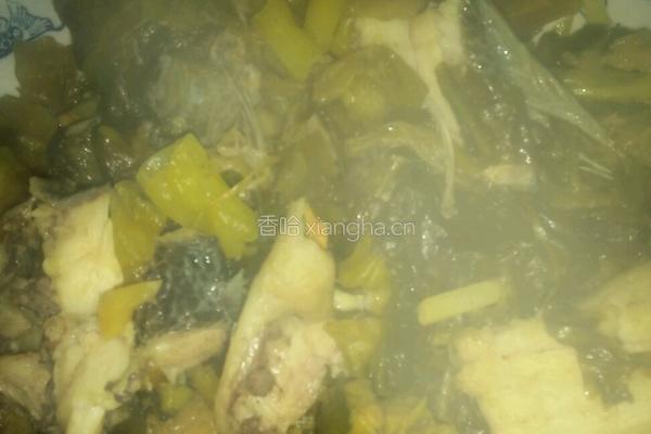 酸菜黑鱼的做法图解8
