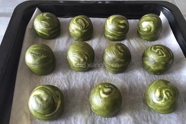 抹茶豆沙酥的做法图解10