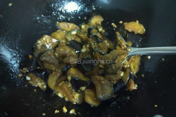 蒜蓉茄子的做法图解6
