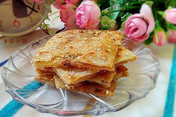 芝麻酱酥饼的做法图解13