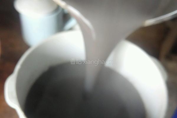 黑芝麻糊的做法图解6