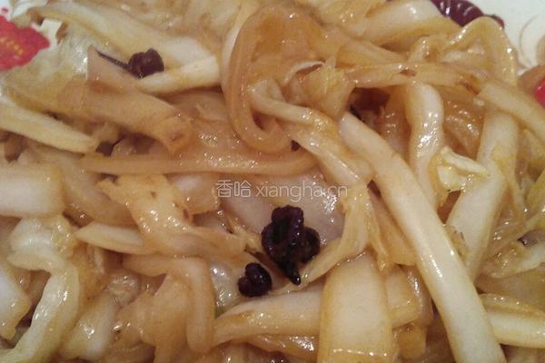 醋溜白菜帮的做法图解6