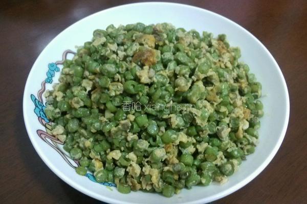 豆角炒鸡蛋的做法图解8