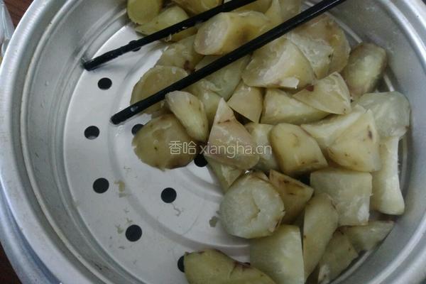 山芋饼的做法图解2