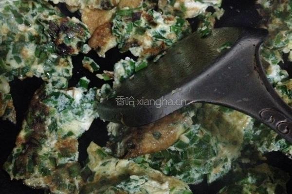 韭菜鸡蛋的做法图解7