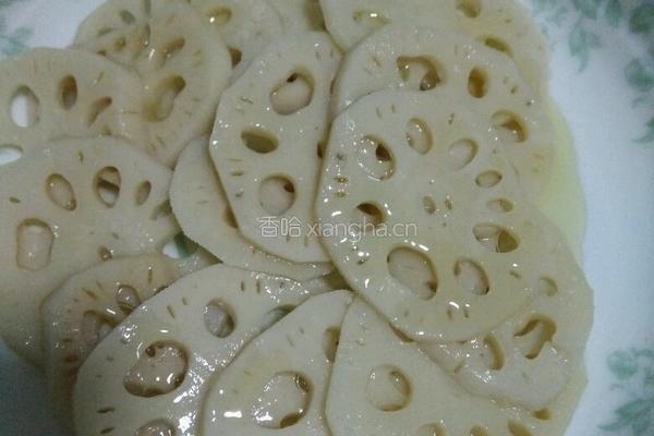 蜜汁莲藕的做法图解3
