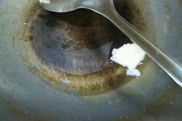青菜蛋炒饭的做法图解3