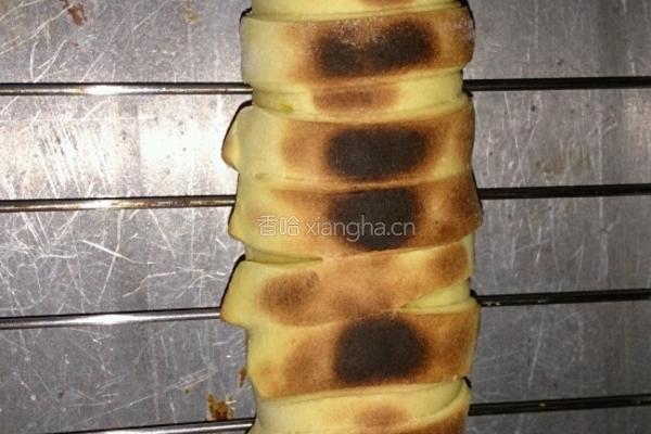 椰香南蕉金线虫面包的做法图解7