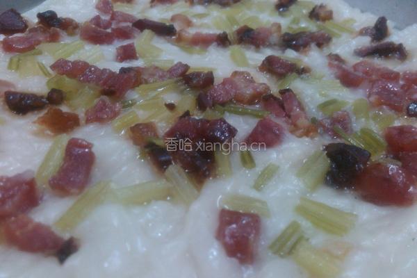 腊味萝卜糕的做法图解15