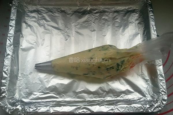 葱香曲奇饼干的做法图解6