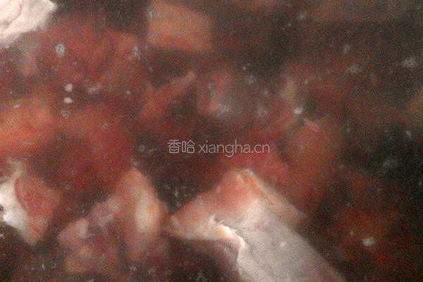 羊肉炖白萝卜的做法图解2